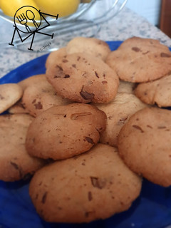 Una foto de Galletas con chocolate