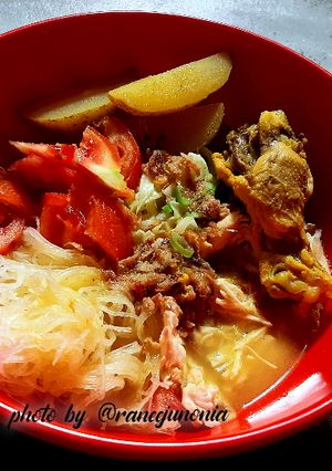 Foto resep Soto ayam kuah kuning