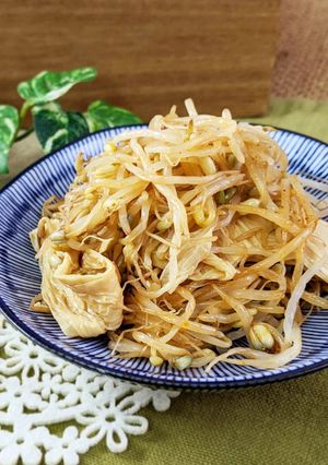 麻香拌豆芽豆皮 的食譜成品照片