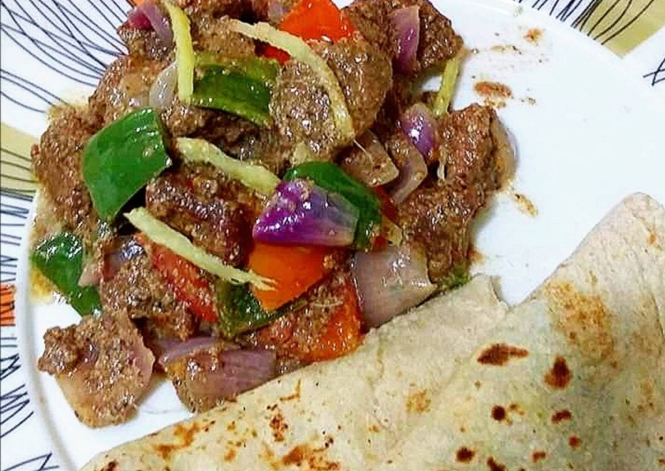 Bbq Creamy Beef Jalfrezi