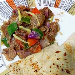 A picture of Bbq Creamy Beef Jalfrezi.