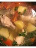 Chicken Drumstick Soup with Potatoes 🍠 Served Hot