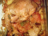 بطاطا كوشه بالدجاج