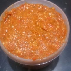 A picture of Cooked pepper.