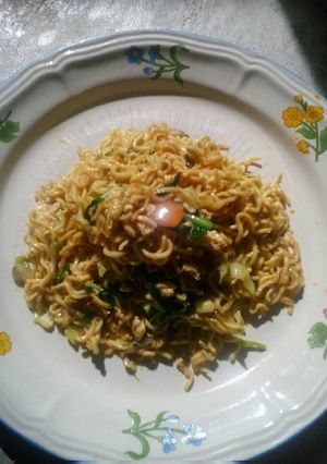 Foto resep Mie goreng breakfast