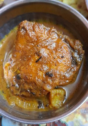 আলু দিয়ে কাতলা কালিয়া (aloo diye katla kalia recipe in Bengali) রেসিপির প্রধান ছবি