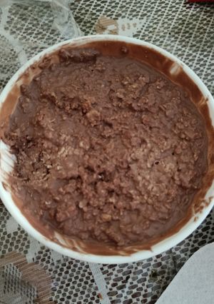 Une photo de Ma recette de flocon d'avoine au chocolat