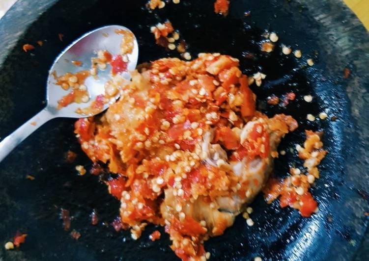 Resep Ayam geprek saus keju, Enak Banget
