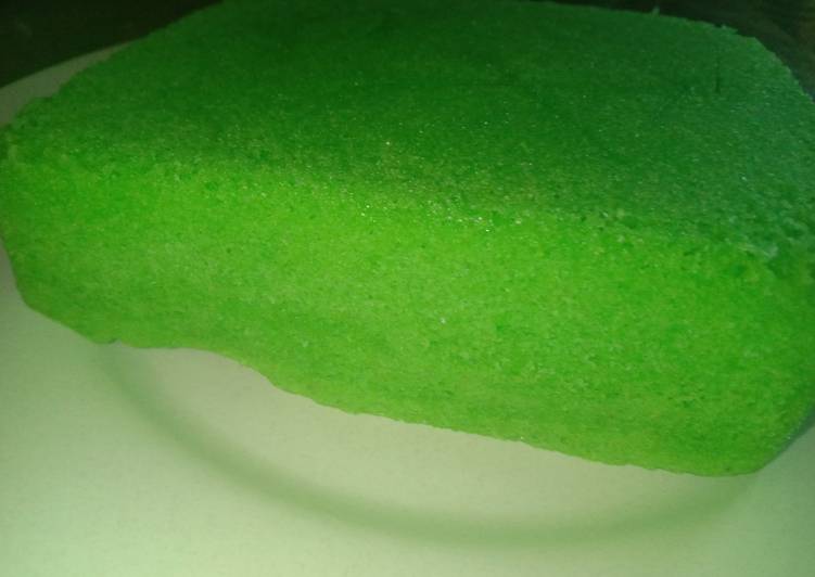 Resep: Brownies Pandan Kukus ala Nat-Nat yang Lezat