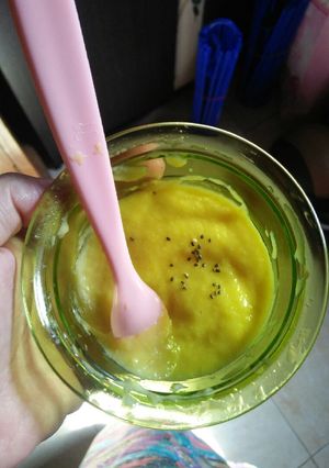 Foto resep MPASI 7m Bubur jagung