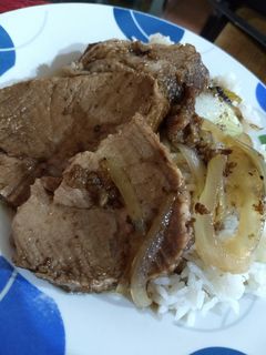 Una foto de Lomo de cerdo en salsa de Coca-Cola