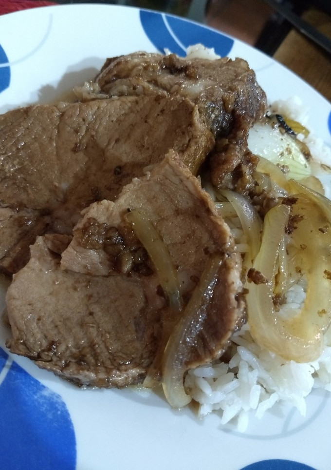 Una foto de Lomo de cerdo en salsa de Coca-Cola