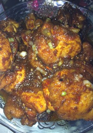 Foto resep Ayam kecap pedas manis