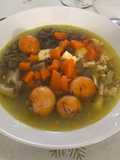 Sopa cubierta de la abuela Pepa