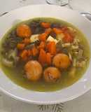 Sopa cubierta de la abuela Pepa