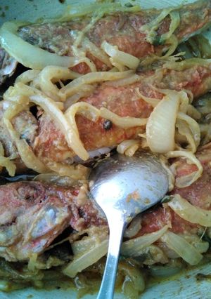 Foto principal de Salmonetes encebollados a la mostaza