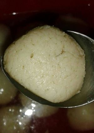 A picture of Homemade Rasgulla.