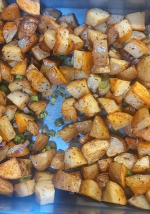 Una foto de Papas al Horno con un Toque Especial