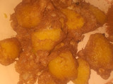 Fried Irish with egg