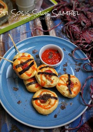 Foto resep Roti sosis saus sambel