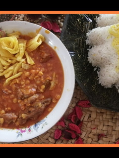 عکسی از دستور خورش قیمه