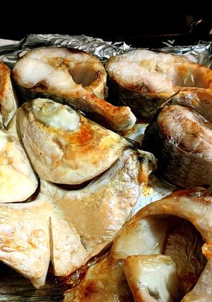 香煎烏魚「烤箱版本」 的食譜成品照片