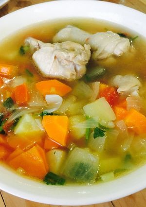 รูปของ ซุปน่องไก่