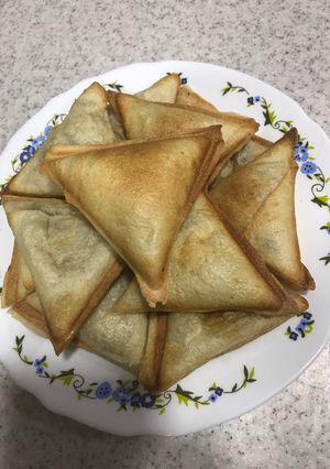 صورة لوصفة سمبوسه بالخضار