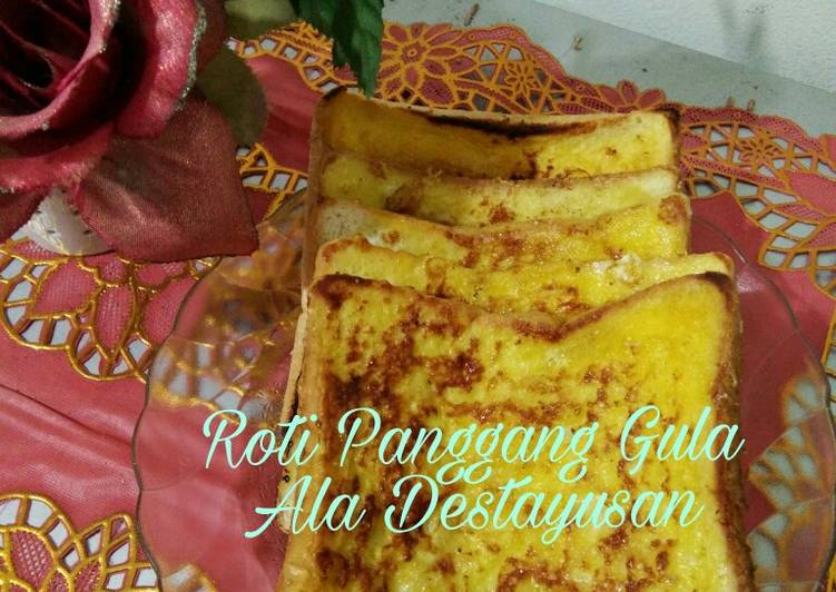 Roti Panggang Gula