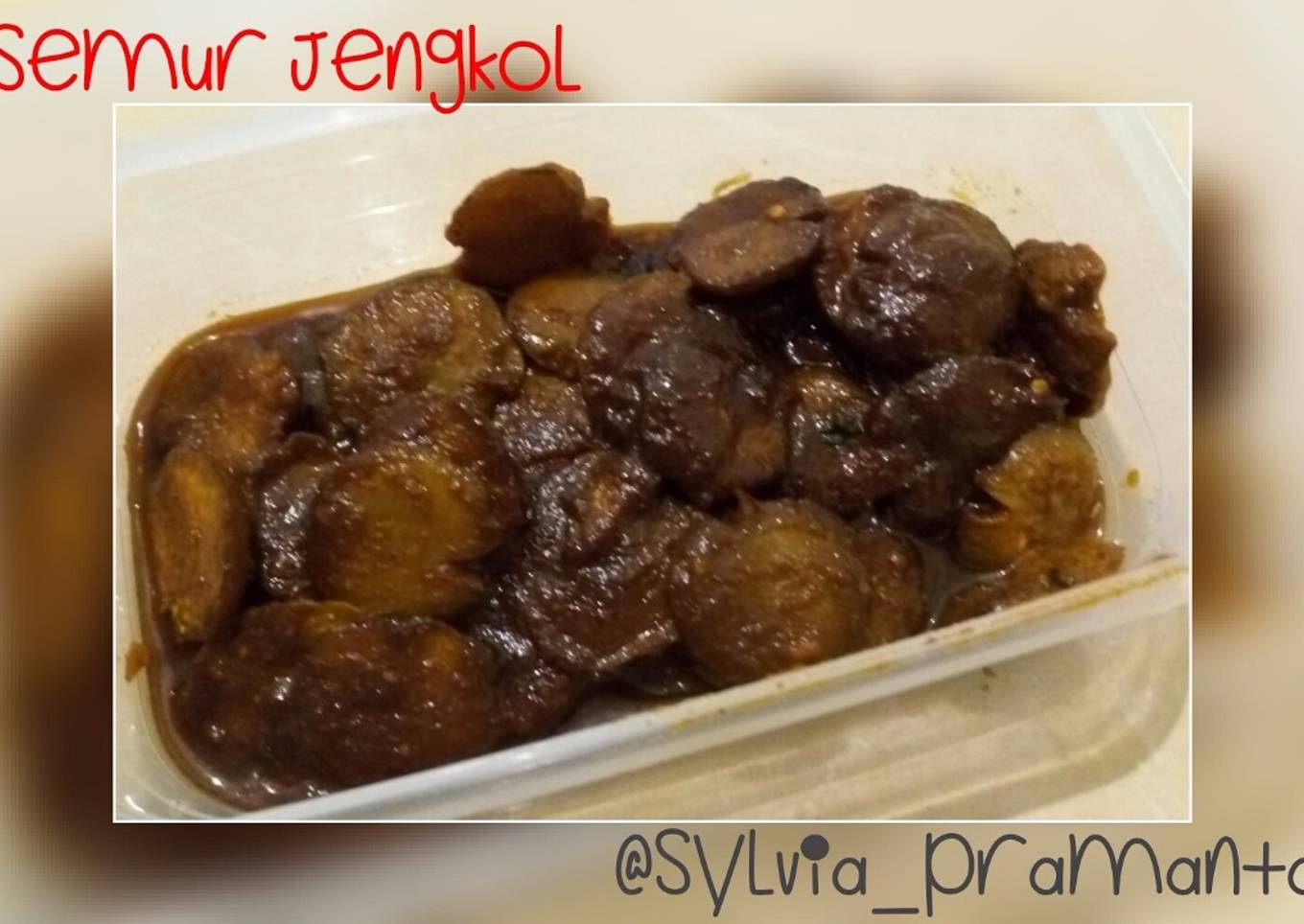 Semur Jengkol Pedas Manis