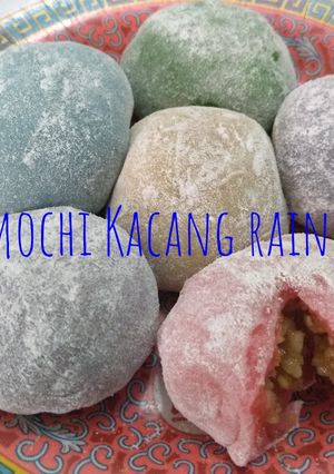 Foto resep Mochi Kacang Rainbow