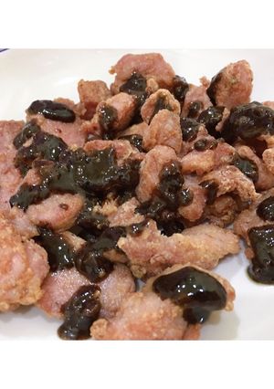 รูปของ หมูชุบแป้งทอดราดซอสพริกไทยดำ
