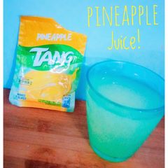 A picture of Tang Pineapple Juice!.