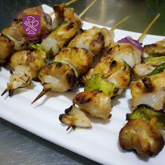 A picture of Chicken barbeque.