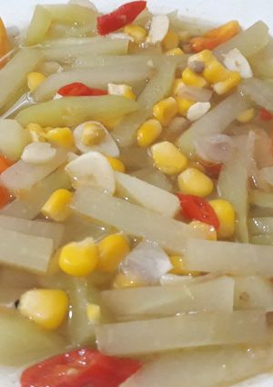 Foto resep Tumis Labu Jagung Pedas