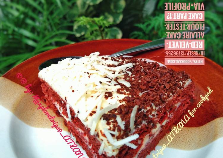 Red Velvet *Allaire Cake Flour -tester cake part 1