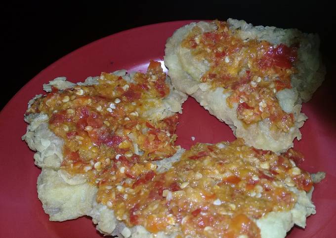 Resep Telor Geprek Crispy Gula Merah Anti Gagal