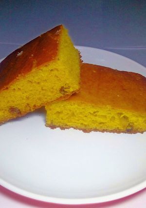 A picture of Custard Sponge Bars.