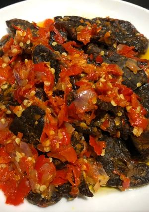 Foto resep Paru Balado ala #dapursetia