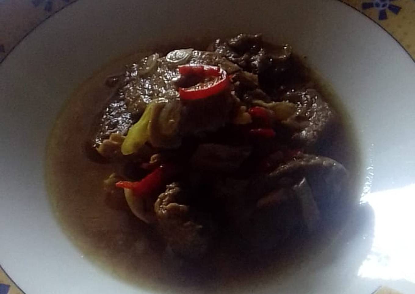 Daging Sapi Saos Tiram