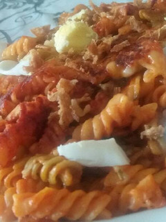 Una foto de Macarrones de domingo