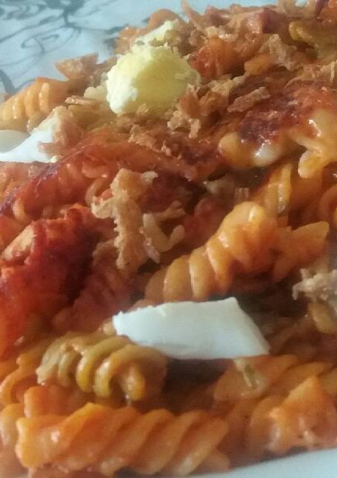 Una foto de Macarrones de domingo