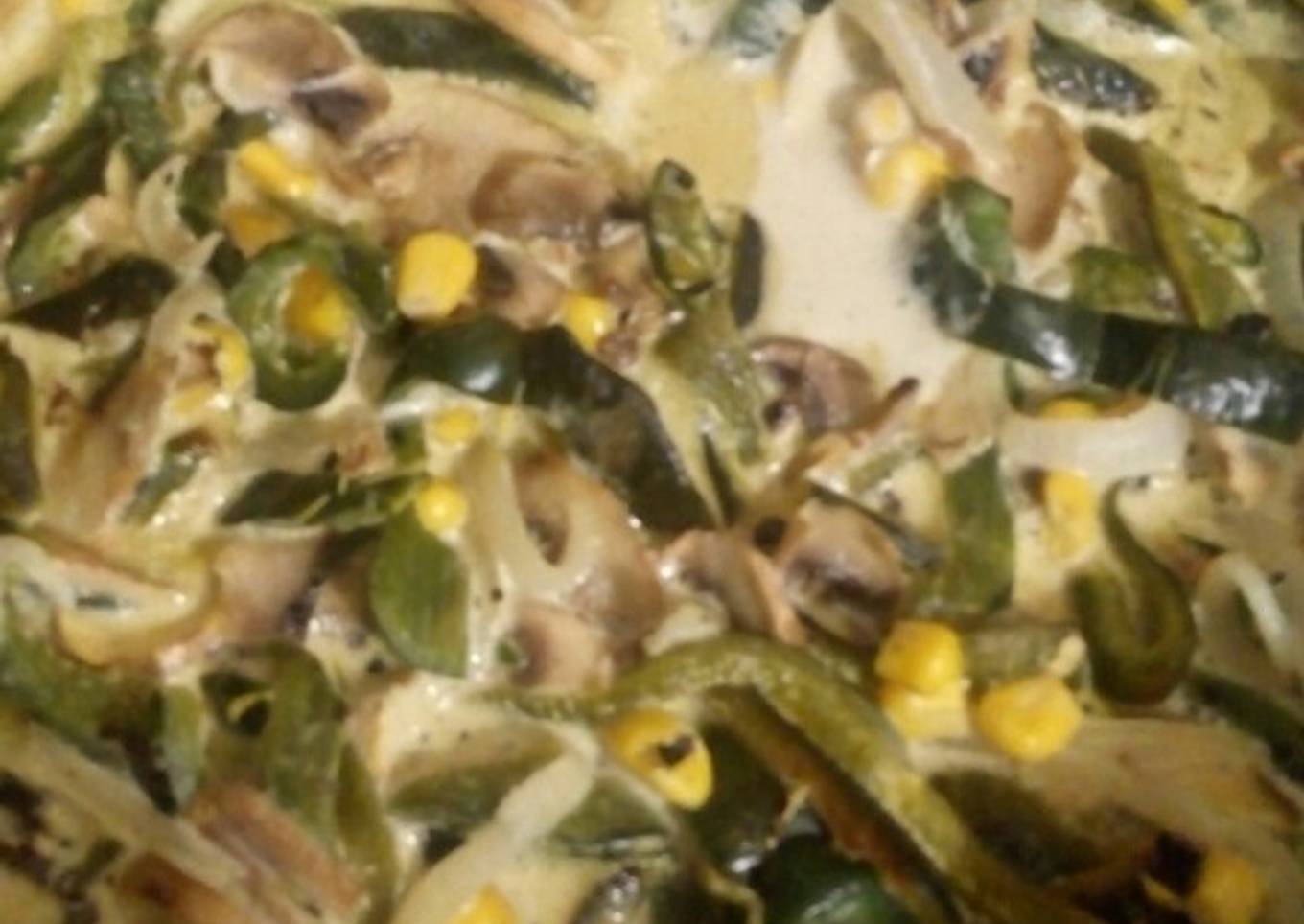 Rajas con crema