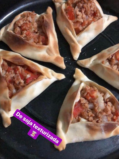 Una foto de Empanadas árabes veganas