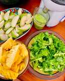 Nước Ép Níu Kéo Thanh Xuân (Thơm + Kale+ Ổi)