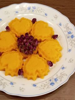 عکسی از دستور حلوای هویج بسیار خوشمزه