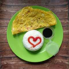 รูปของ Telur dadar