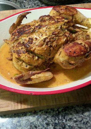 A picture of Dhaba Roast Chicken.