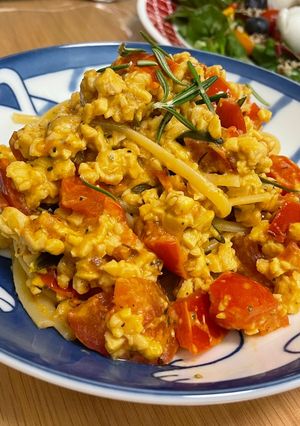 (奶素)「肉醬」意粉 的食譜成品照片