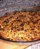 Eggplant and Ground Beef Gratin
